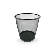 Papeleira Enredada 11L26,5x29cm Preto Aço (12 Unidade)