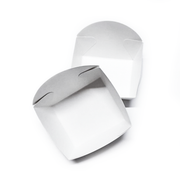 BARQUETA 9X7,5X3,5 BRANCA EMBALAGEM COM 100 UNIDADES