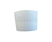 CHAPÉU DE COZINHEIRO DESCARTÁVEL AJUSTÁVEL AIRLAID 18CM (10)