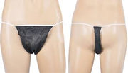 TANGA DESCARTAVEL PRETA FIO DENTAL EMB C/100 UNIDADE