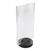 Porta-Menu Transparente PS Pé Redondo 10x20 cm Remova