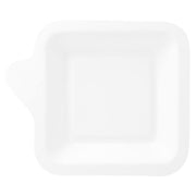 Taças Quadradas para Molhos 11X11X1.7 (CAIXA C/ 1000 UND) Remova Branca