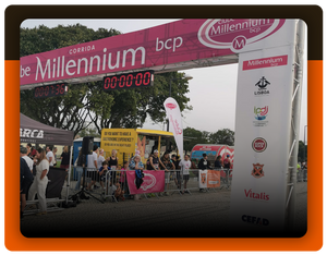 Patrocinador Oficial da 7ª Corrida Millenium BCP