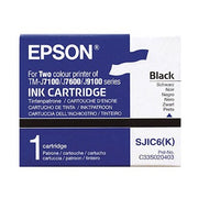 Cartucho de Tinta Negro para Impresora EPSON TMJ7100P (1 Unidad)