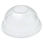 TAPA ALTA SIN AGUJERO PARA VASO PET VASO PARA POSTRE 9/12OZ