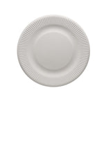 PRATO BIOD. DE BAGAÇO DE CANA BRANCO REDONDO 23CM EMB. 50