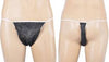 TANGA DESCARTAVEL PRETA FIO DENTAL EMB C/100 UNIDADE