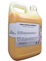 Cera Acrílica Amarela para Madeira 5L (1 Unidade)