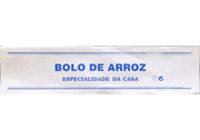 CINTA PARA BOLO DE ARROZ Embalagens e Produtos de papel Brasão Rosa 