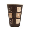 COPO CARTÃO PARA CAFÉ GENÉRICO Produtos Biodegradáveis Brasão Rosa 210ML 
