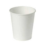 Vaso Cartón Blanco Sin Plástico (1000 Uds)