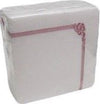 GUARDANAPOS BRANCO 40X40 COM ORLA Embalagens e Produtos de papel Brasão Rosa Orla Bordeaux 