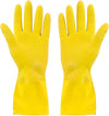 LUVA MENAGE AMARELA MATERIAL E EQUIPAMENTO DE LIMPEZA Brasão Rosa 