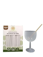 Kraft Paper Straw 0.8x20xm (250 Units)