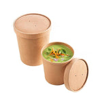 Soup Pot with Paper Lid