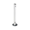 SUPORTE DE CHÃO COM SABONETEIRA C/ PEDAL 1L BRASÃO Brasão Rosa 