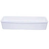 TRAVESSA BANDEJA CARTÃO BRANCA 34X22 Embalagens e Produtos de papel Brasão Rosa 